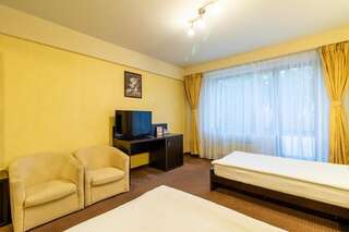 Отель Hotel Restaurant Alesia Корунка Улучшенный двухместный номер с 1 кроватью или 2 отдельными кроватями и террасой-1