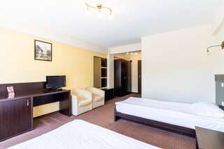 Отель Hotel Restaurant Alesia Корунка Двухместный номер с 1 кроватью или 2 отдельными кроватями-2